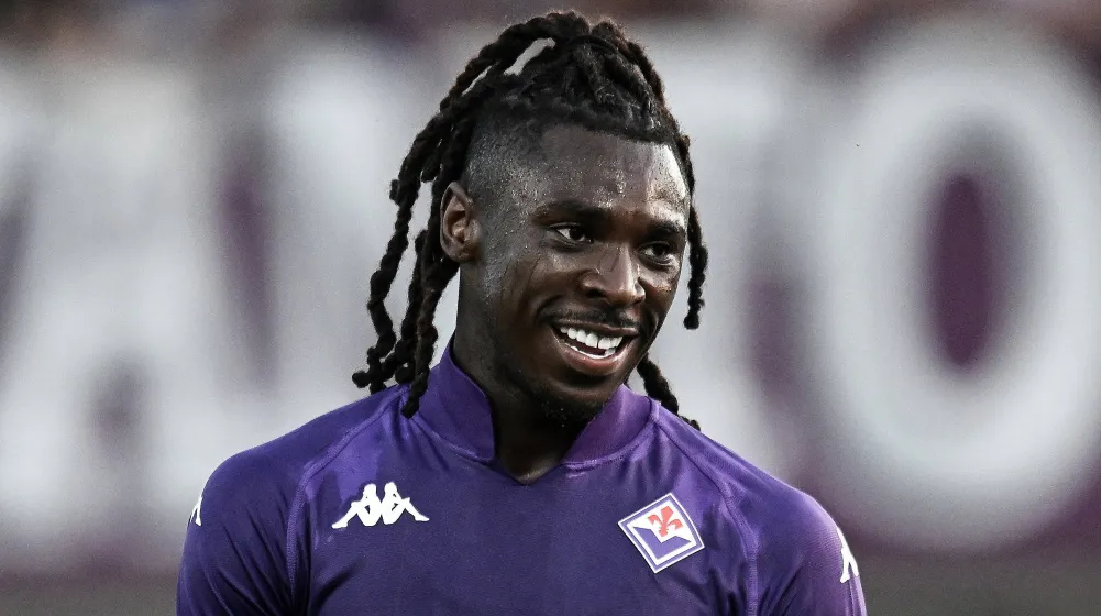 İtalya Serie A ekiplerinden Fiorentina’da forma giyen Moise Kean, 2024-25