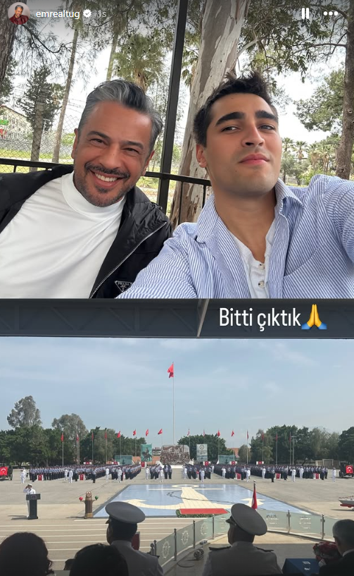 Emre Altuğ Sözünü Tuttu! Mert Ramazan Demir’in Asker Yemini Törenine Katıldı