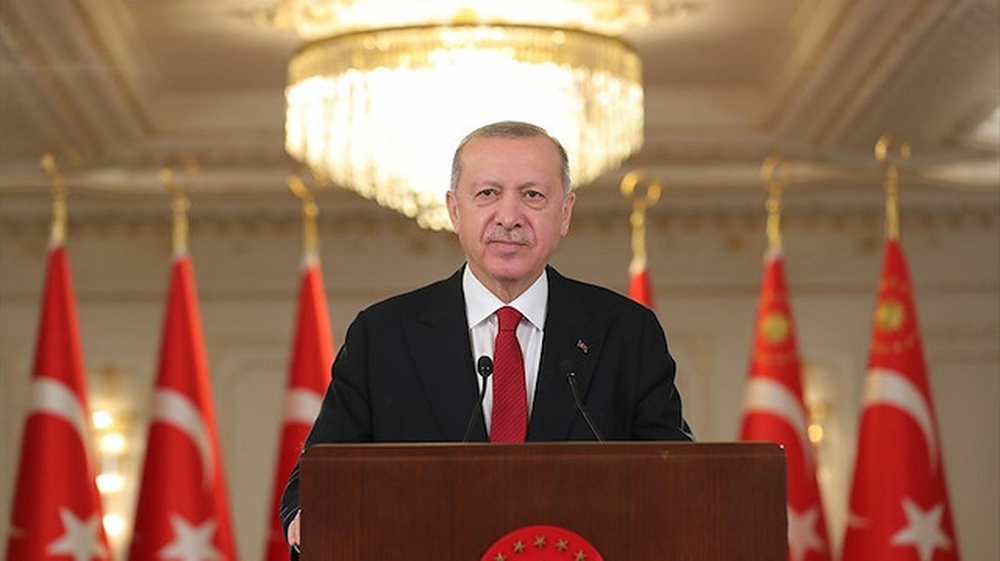 Cumhurbaşkanı Recep Tayyip Erdoğan, İlim Yayma Cemiyeti’nin programına bir video