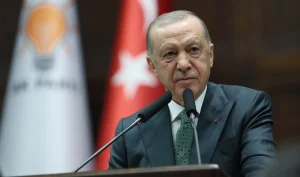 Cumhurbaşkanı ve AK Parti Genel Başkanı Recep Tayyip Erdoğan partisinin