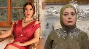 Kızılcık Şerbeti dizisinin başrol oyuncularından Evrim Alasya, rol arkadaşı Sibel
