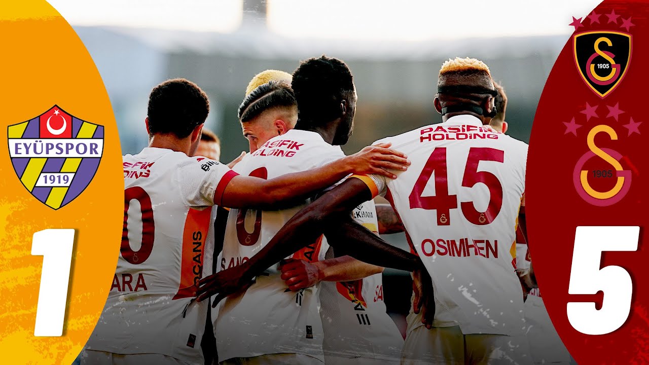 Maça Genel Bakış Florya’da Hazırlık Maçı Rüzgarı Galatasaray ve Eyüpspor