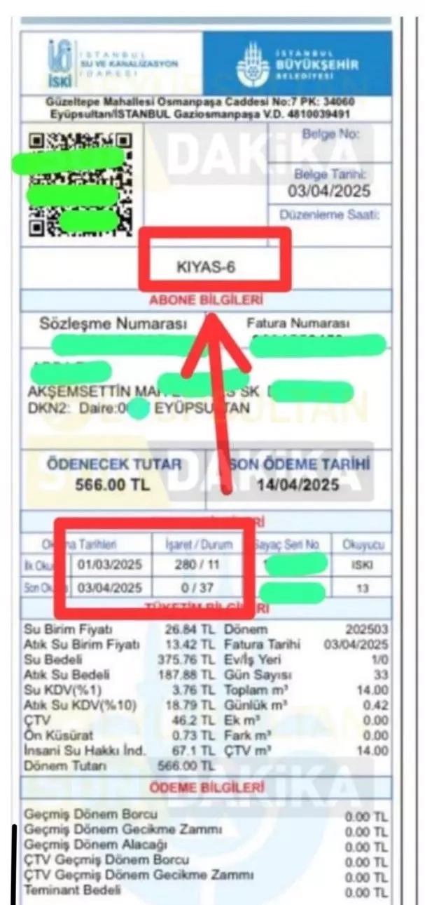 İSKİ ve İGDAŞ faturalarına dikkat! 4 kat fazla fatura kesildi