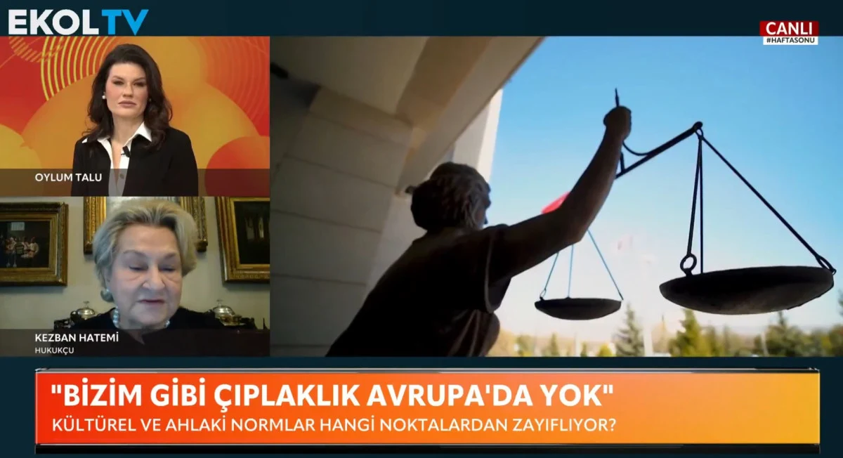 Kezban Hatemi'den Toplumsal Uyarı: "Nişantaşı'nda Gençler İç Çamaşırıyla Dolaşıyor"