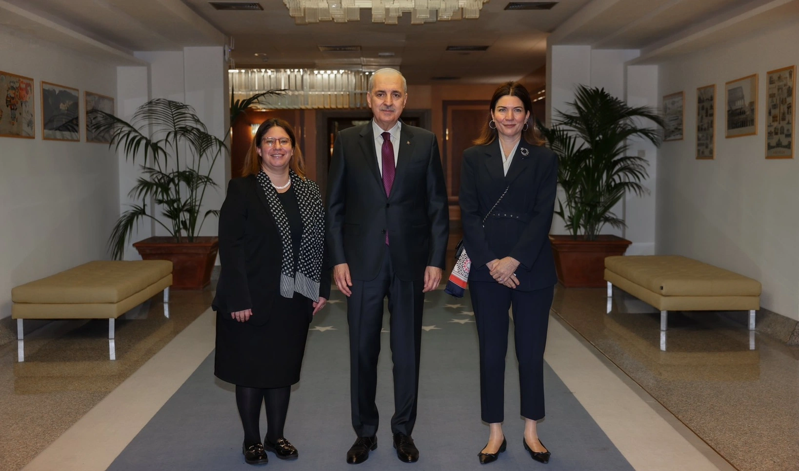 TBMM Başkanı Numan Kurtulmuş, Katoliklerin ruhani lideri ve Vatikan Devlet