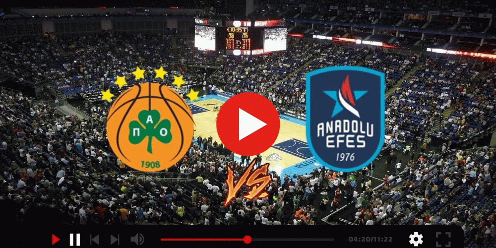 Panathinaikos Aktor – Anadolu Efes CANLI ŞİFRESİZ MAÇ İZLE | Türkiye Basketbol Federasyonu EuroLeague Çeyrek Final Yayını