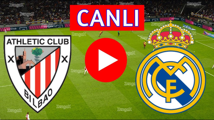 Real Madrid – Athletic Bilbao Maçı Canlı İzle Taraftarium24, Justin TV Canlı Maç İzleme Ekranı S Sports, S Sport Plus İzle (20 Nisan 2025)