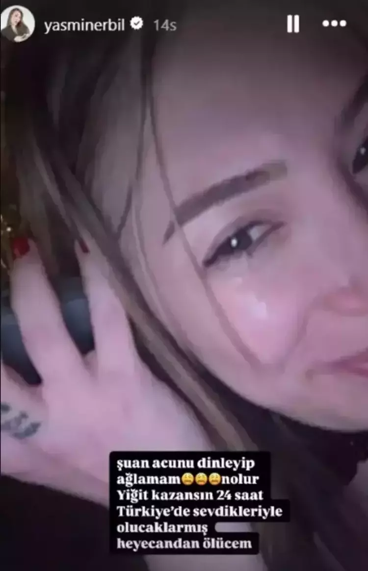 Survivor’da Türkiye Ödülünü Duyunca Gözyaşlarına Boğuldu! Yasmin Erbil’den “Heyecandan Öleceğim” Paylaşımı