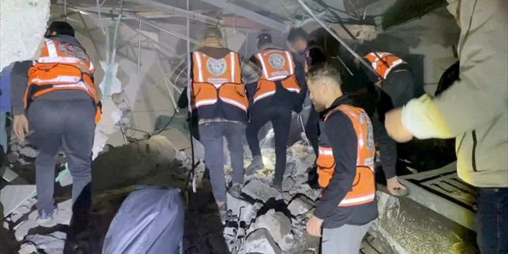Gazze’de Sağlık Çöktü: El-Ehli Baptist Hastanesi İsrail Tarafından Bombalandı
