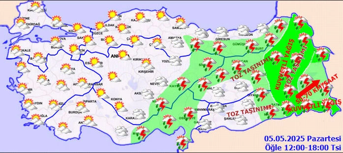 5 bölge yağış 1