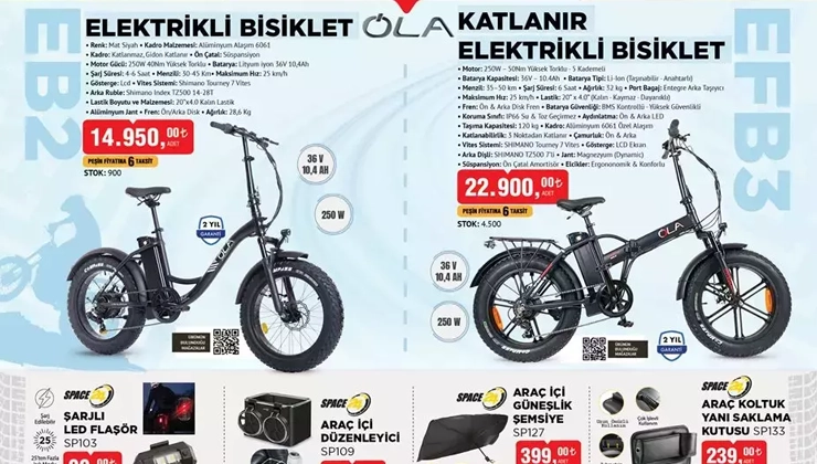 BİM 30 Mayıs Aktüel Kataloğu ile klima, TV, cep telefonu