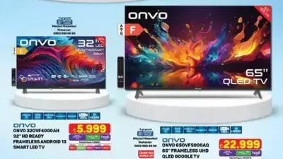 A101 15 Mayıs aktüel kataloğu yayınlandı! Buzdolabı, smart TV, silikon