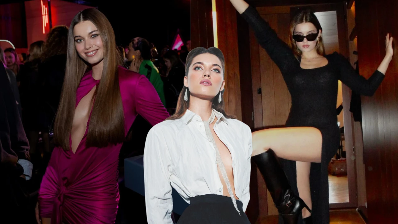 Oyuncu Afra Saraçoğlu, Bebek Parkı’nda güvenlik görevlileri eşliğinde yürürken görüntülendi.