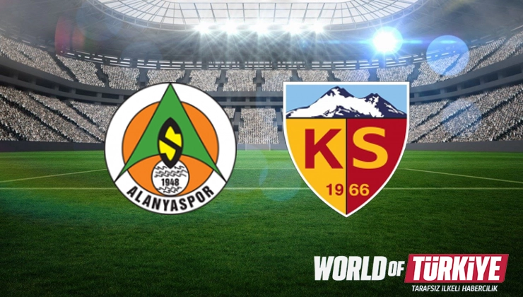 Alanyaspor Kayserispor maçı saat kaçta