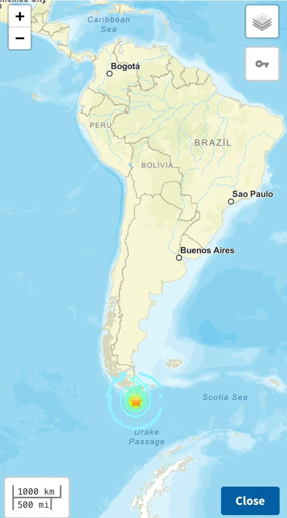 arjantin deprem