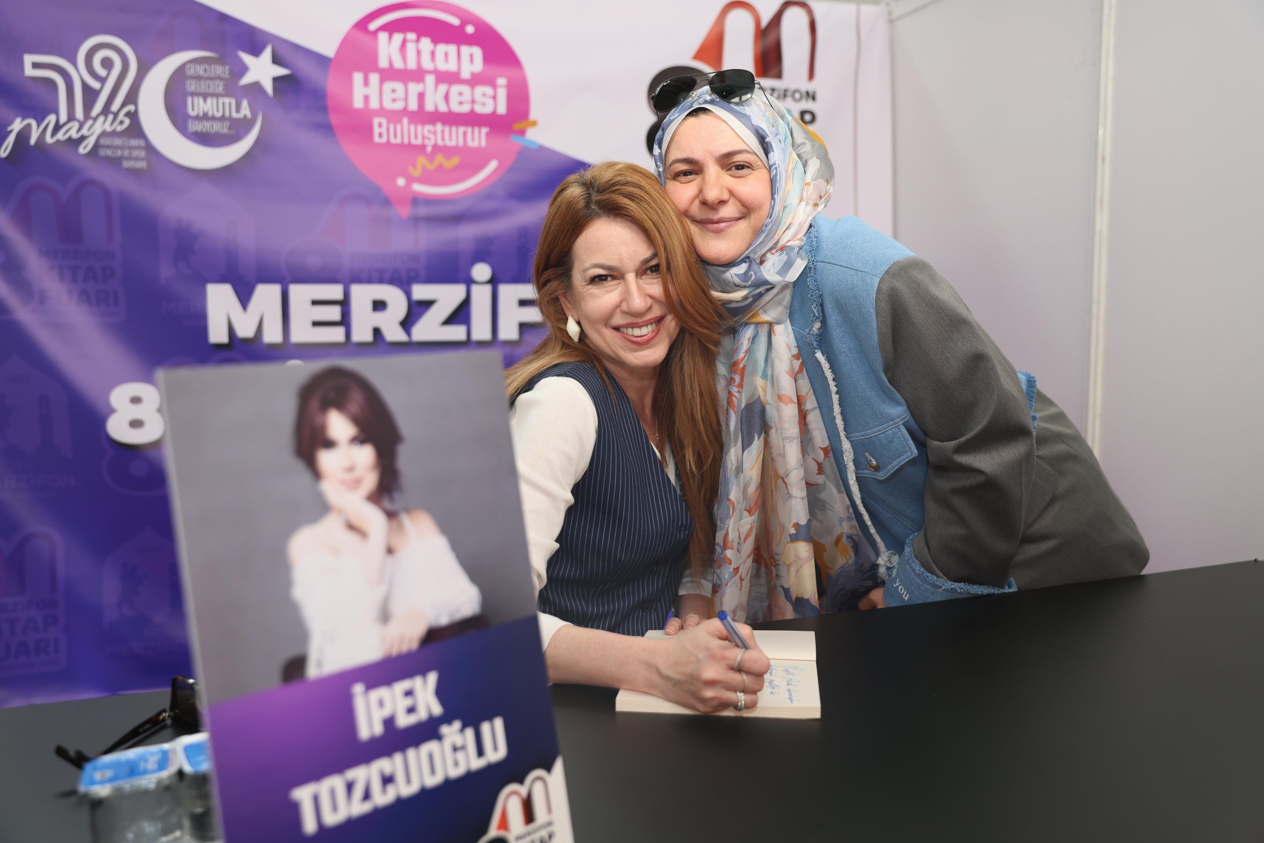Aydan Şener ve İpek Tuzcuoğlu’nun Merzifon’da Yürek Isıtan Kitap Buluşması!