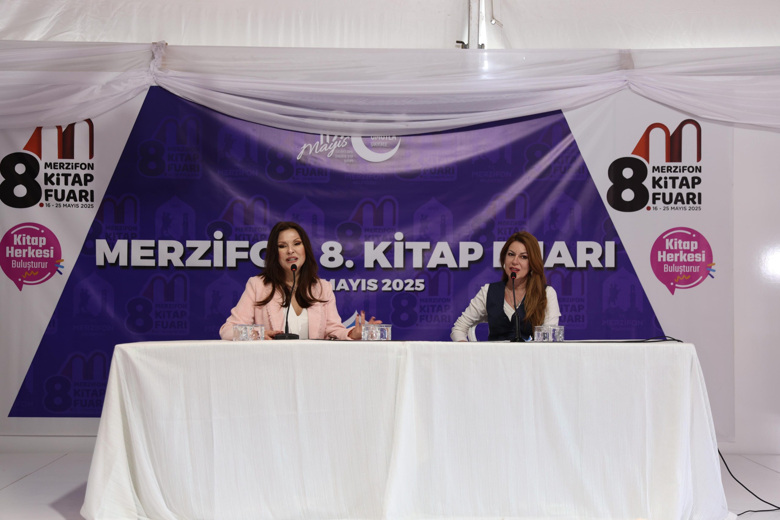 Aydan Şener ve İpek Tuzcuoğlu’nun Merzifon’da Yürek Isıtan Kitap Buluşması!