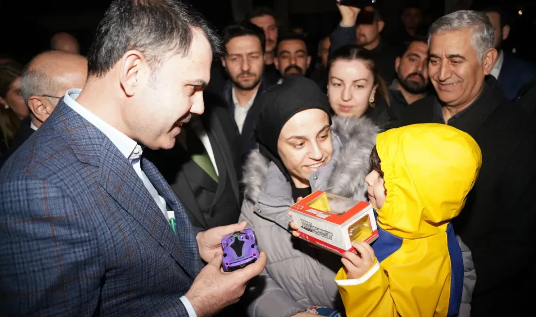 Çevre, Şehircilik ve İklim Değişikliği Bakanı Murat Kurum, Kahramanmaraş’ta yeni