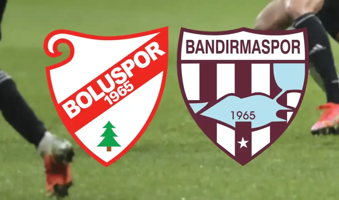 Bandırmaspor ile Boluspor, 1. Lig play-off 2. tur rövanş maçında
