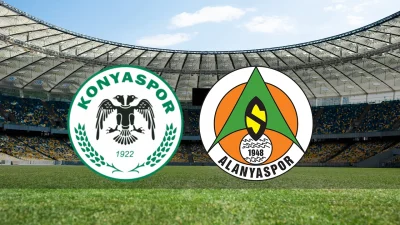 Süper Lig’in 37. haftasında Konyaspor - Alanyaspor maçı canlı izle,