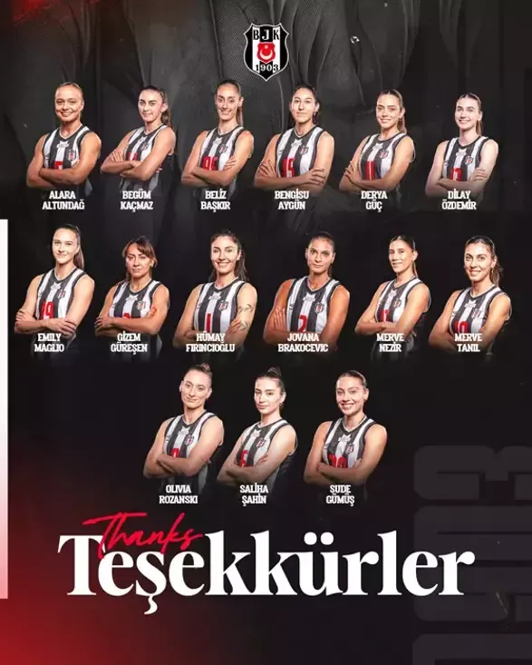 Yeni sezon hazırlıklarını sürdüren Beşiktaş Kadın Voleybol Takımı, önemli bir