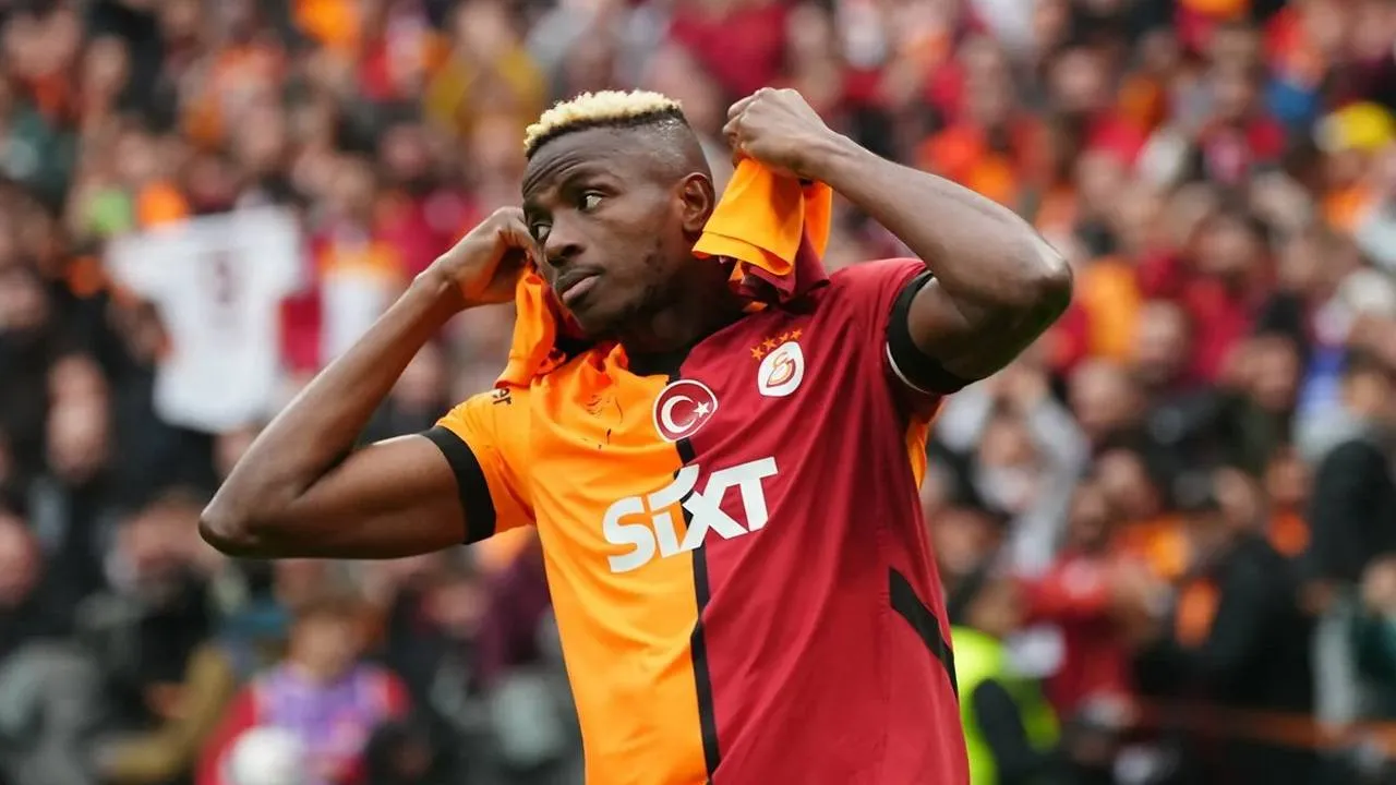 Galatasaray’ın Nijeryalı yıldızı Victor Osimhen, Süper Lig’in 34. haftasında Sivasspor’a