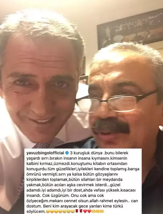 Türkiye’nin tanınmış siyasetçilerinden, şair ve sinema yönetmeni kimliğiyle de bilinen