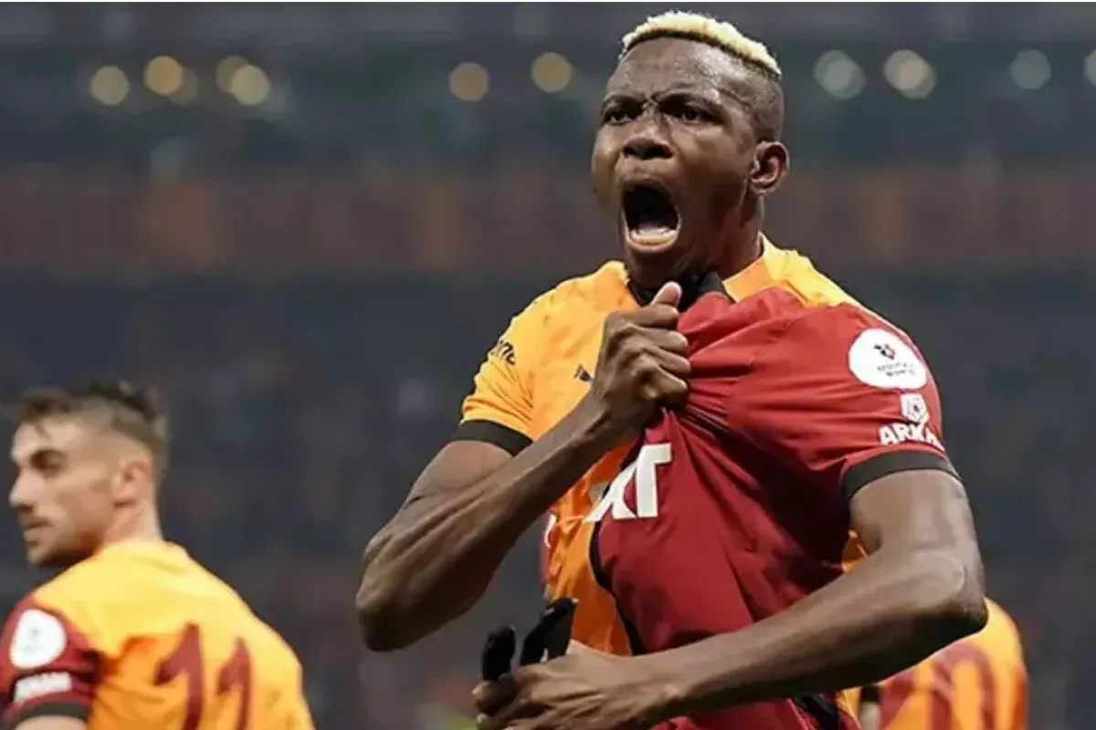 Galatasaray’ın sezon başında kadrosuna kattığı Nijeryalı yıldız golcü Victor Osimhen,