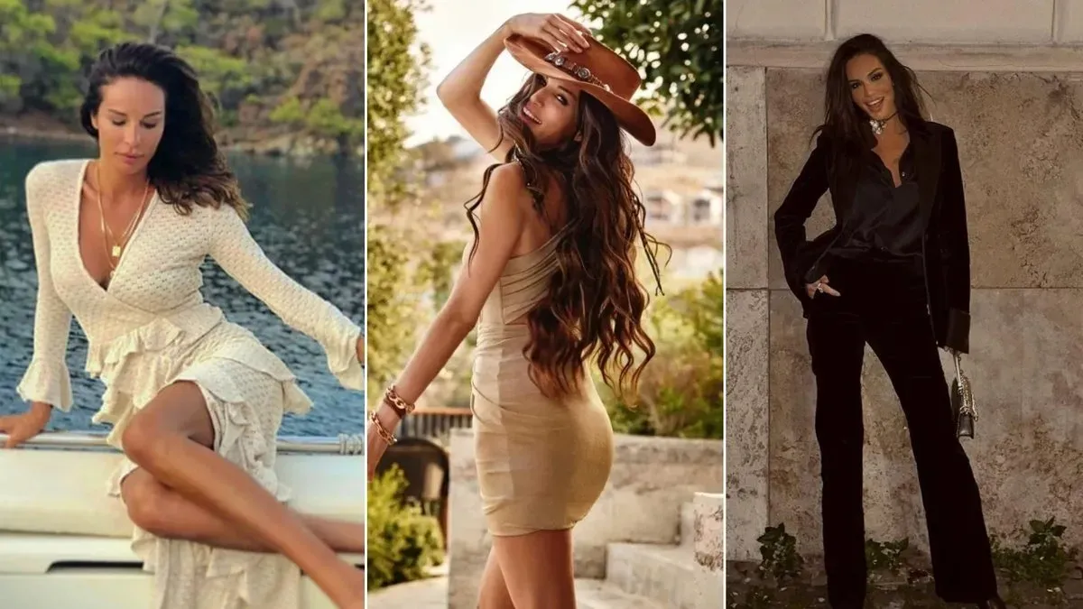 Ünlü model Güzide Duran ile iş insanı Adnan Aksoy’un karşılıklı