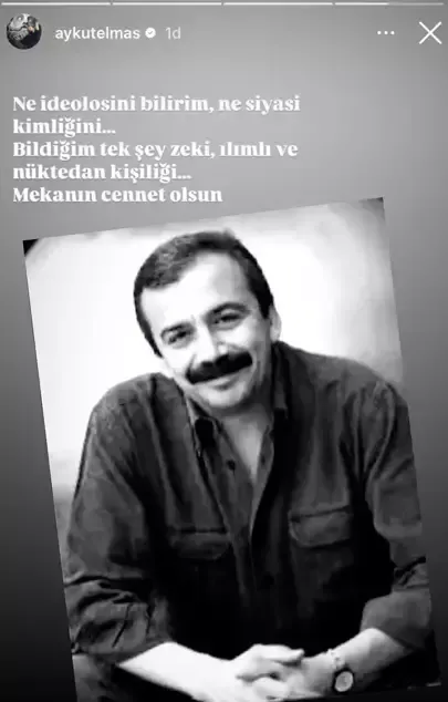Fenomen Aykut Elmas, Sırrı Süreyya Önder’in vefatının ardından yaptığı paylaşım