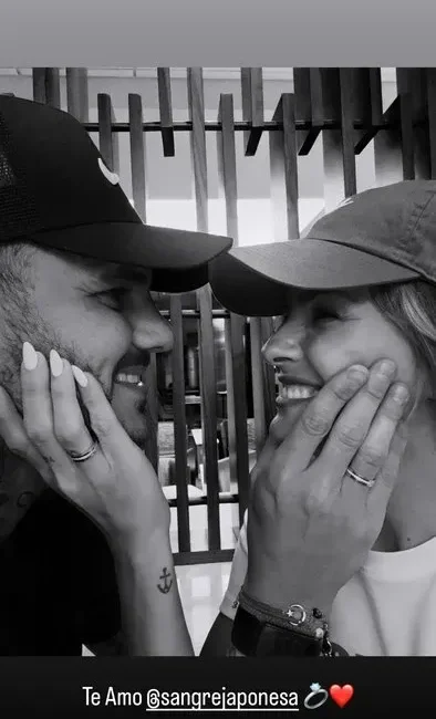 Galatasaray’ın yıldız golcüsü Mauro Icardi, özel hayatıyla bir kez daha