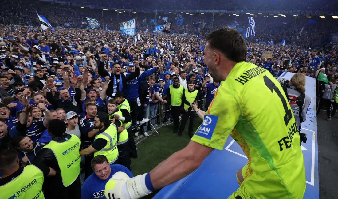 Almanya 2. Bundesliga’nın 33. haftasında Hamburg, sahasında Ulm 1846’yı 6-1