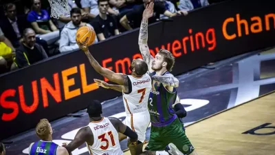 Galatasaray, Basketbol Şampiyonlar Ligi Finalinde Unicaja Malaga’ya 83-67 mağlup olarak