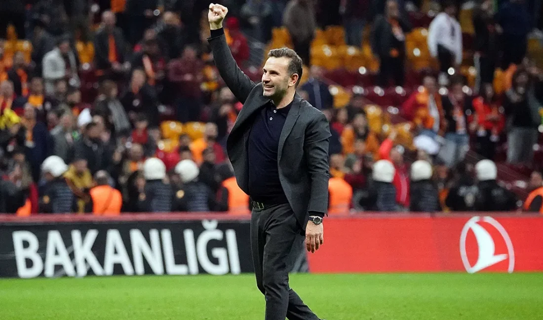 Galatasaray Teknik Direktörü Okan Buruk, takımını Ziraat Türkiye Kupası finali