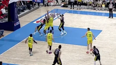 Türkiye Basketbol Ligi finalinin ilk maçında Esenler Erokspor, MKE Ankaragücü'nü