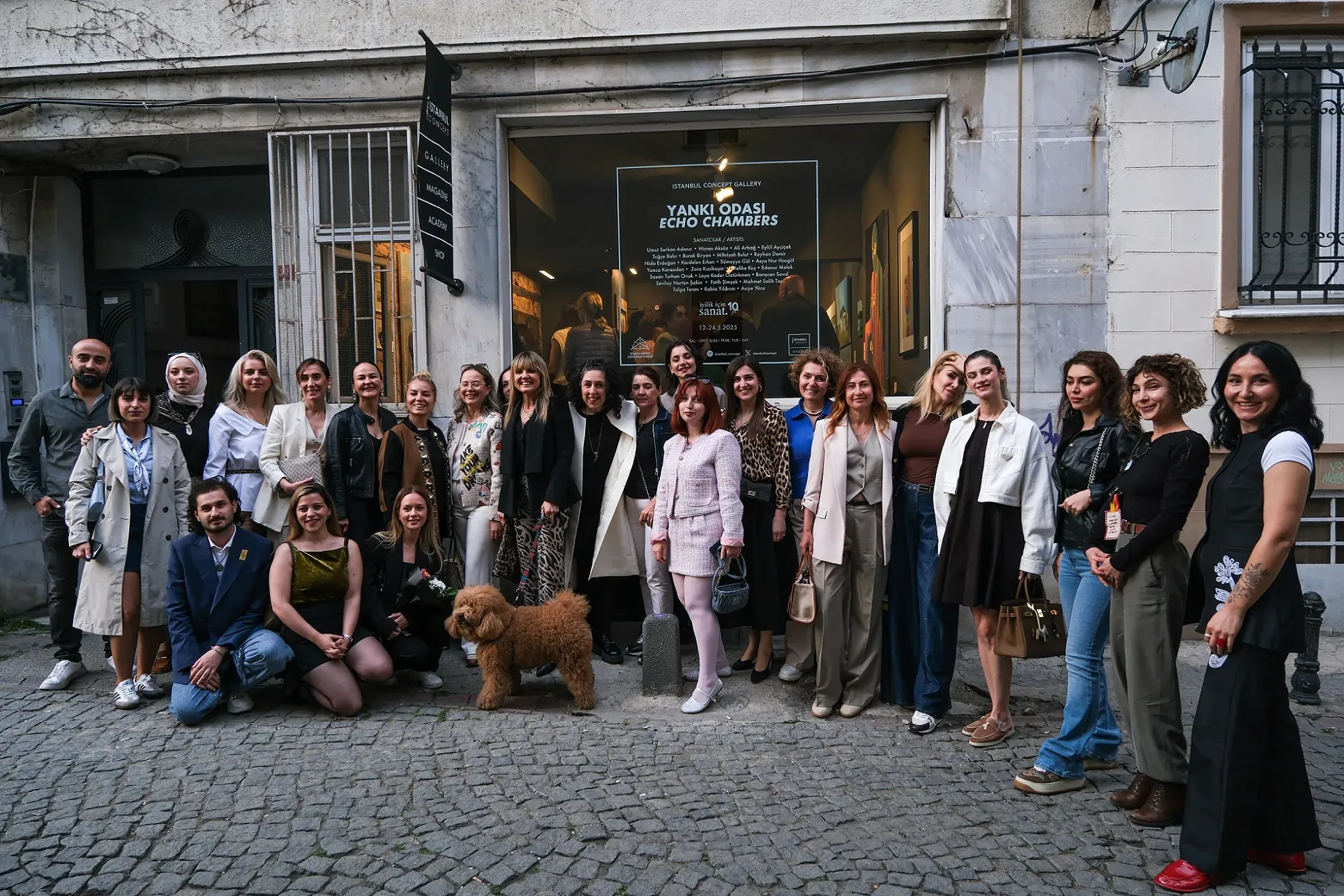 İyilik İçin Sanat Derneği, Istanbul Concept Gallery iş birliğiyle "Yankı