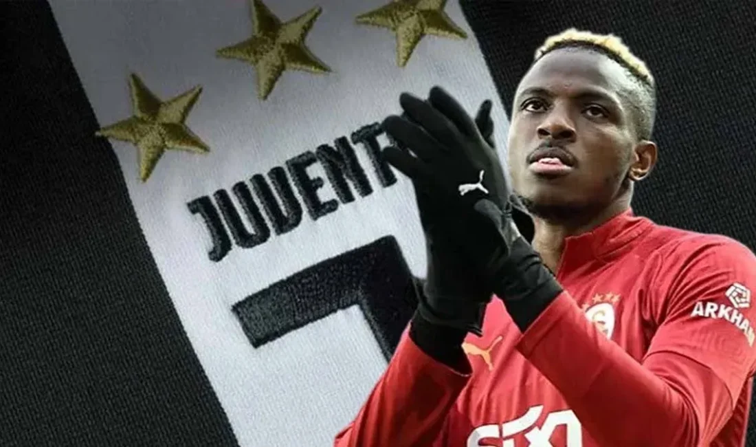 Victor Osimhen, Galatasaray'da kiralık olarak forma giyerken, Juventus'tan gelen transfer