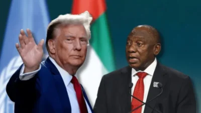 ABD Başkanı Donald Trump, Beyaz Saray’da ağırladığı Güney Afrika Cumhurbaşkanı