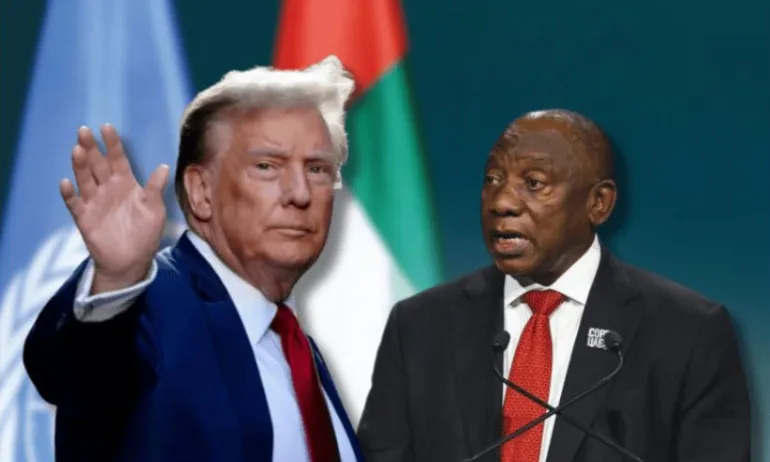 ABD Başkanı Donald Trump, Beyaz Saray’da ağırladığı Güney Afrika Cumhurbaşkanı