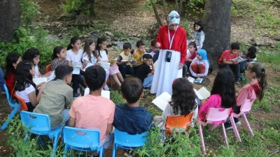 Diyarbakır’ın Silvan ilçesine bağlı Gürpınar Mahallesi’nde sınıf öğretmeni Tülay Dündar,