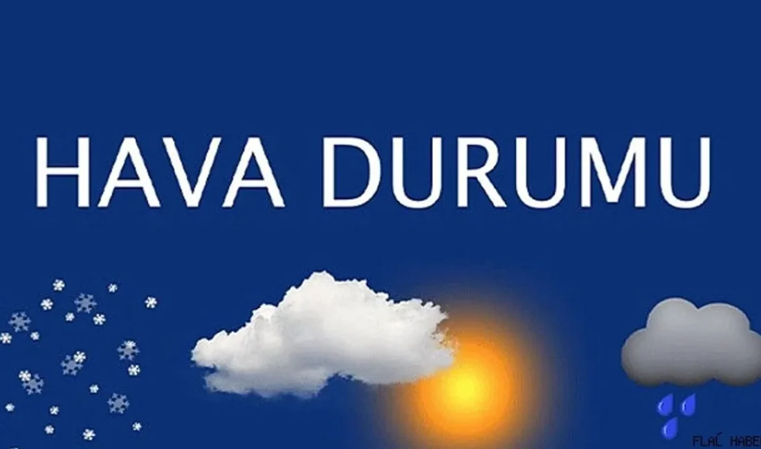 Meteoroloji Genel Müdürlüğü, hafta başından itibaren hava sıcaklıklarının azalarak mevsim