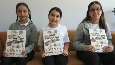 Kuşadası’nda ilkokul öğrencileri, “İsraf Savaşçıları” projesiyle gıda israfına dikkat çekti.