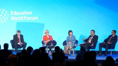 Milli Eğitim Bakanı Yusuf Tekin, Londra’da düzenlenen Dünya Eğitim Forumu’nda,