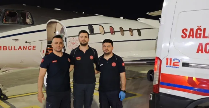 Hatay’da kalp rahatsızlığı bulunan 8 günlük erkek bebek, ileri tetkik
