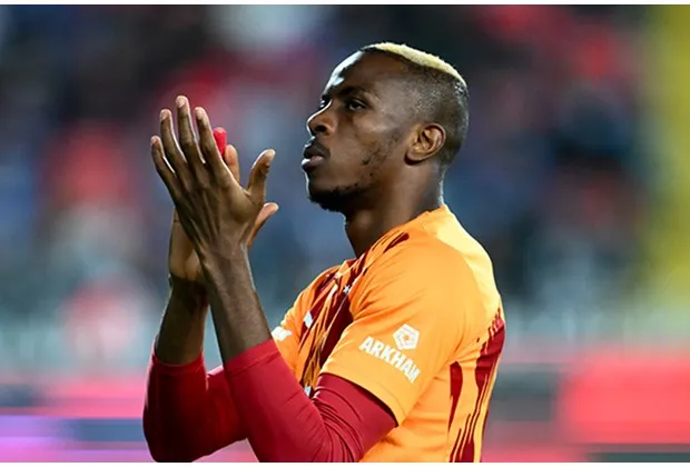 Galatasaray'ın sezon başında Napoli'den kiraladığı Nijeryalı forvet Victor Osimhen, bu