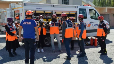 Bayburt İl Afet ve Acil Durum Müdürlüğü tarafından düzenlenen AFAD