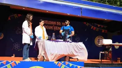 ASELSAN, kuruluşunun 50. yılı kapsamında hazırladığı Tekno Macera Tırı ile