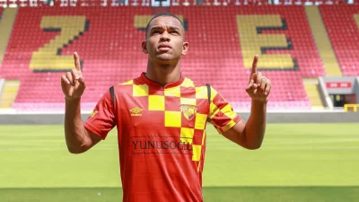 Göztepe, sezonun son maçı olan Kasımpaşa karşılaşması öncesi Brezilyalı golcü