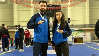 Balıkesir Üniversitesi öğrencileri, 2025 Türkiye Üniversiteler Arası Wushu Şampiyonası’nda iki