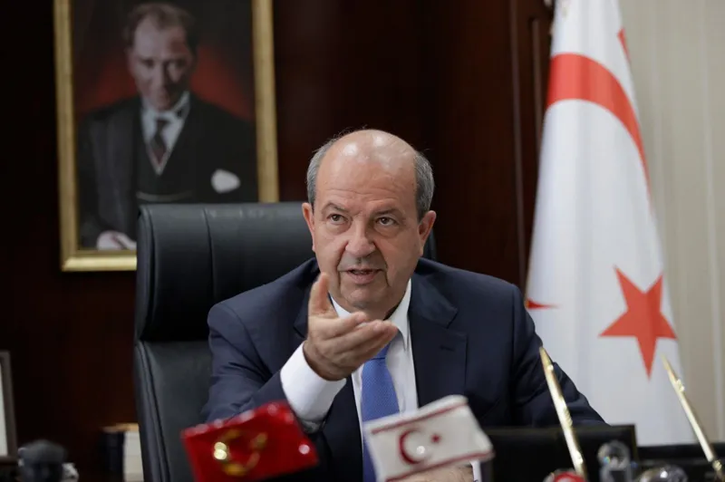 KKTC Cumhurbaşkanı Ersin Tatar, Rum kesiminin AB yasalarını ihlal ederek